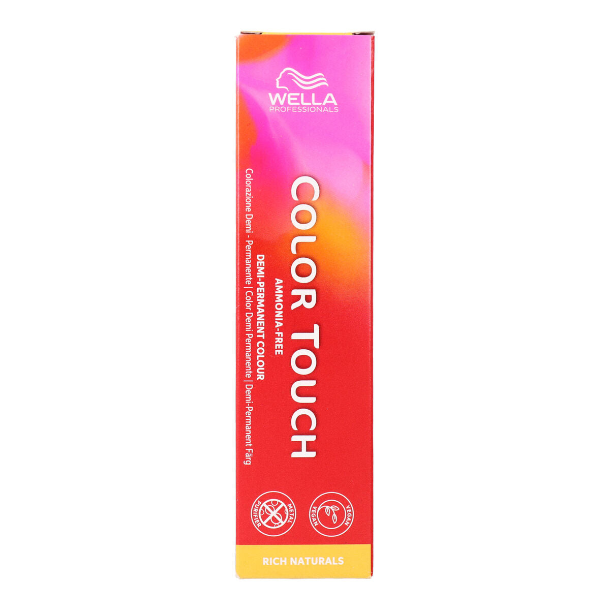 Semi-permanent Tint Wella COLOR TOUCH RICH NATURAL 60 ml produktemballage