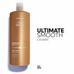Shampoo Wella ULTIMATE SMOOTH 1 L til kvinder shampooflaske