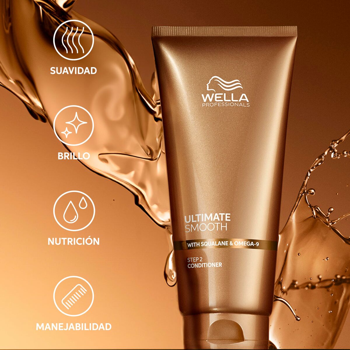 Conditioner Wella ULTIMATE SMOOTH 200 ml balsamflaske