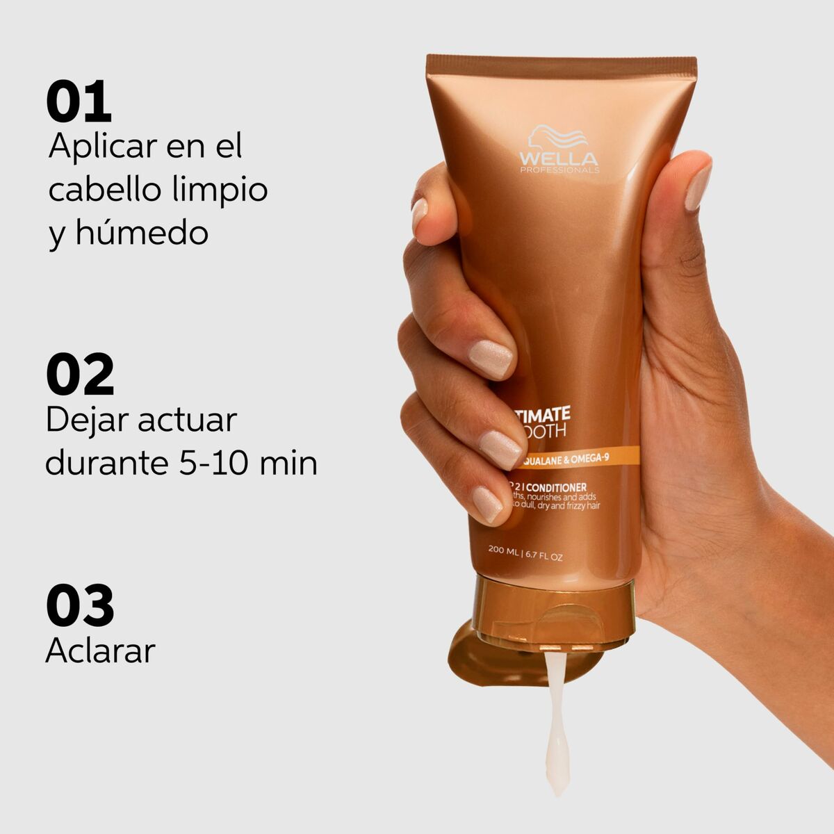 Conditioner Wella ULTIMATE SMOOTH 200 ml balsamflaske