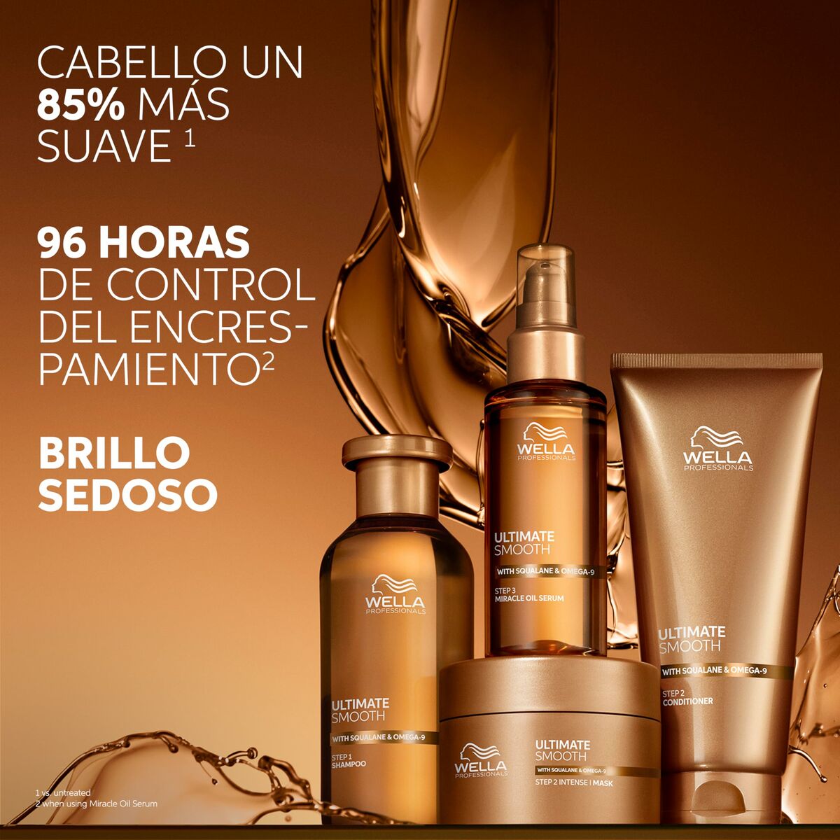 Conditioner Wella ULTIMATE SMOOTH 200 ml balsamflaske
