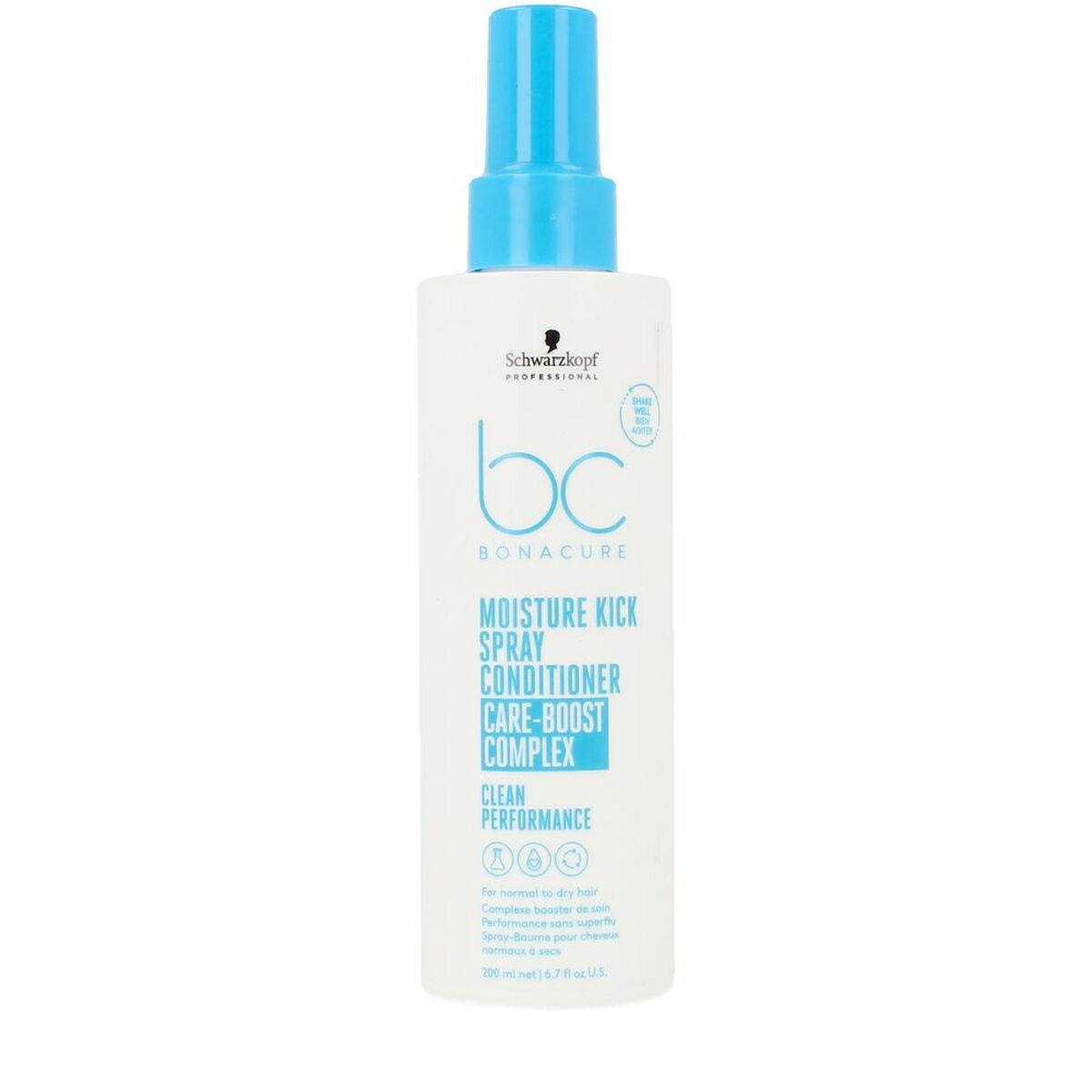 Shampoo og balsam Schwarzkopf BC MOISTURE KICK 200 ml til kvinder shampooflaske