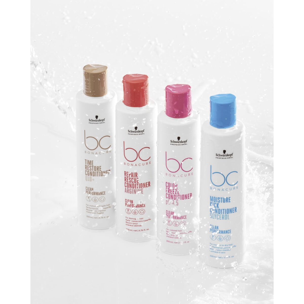 Shampoo Schwarzkopf BC MOISTURE KICK 250 ml shampooflaske