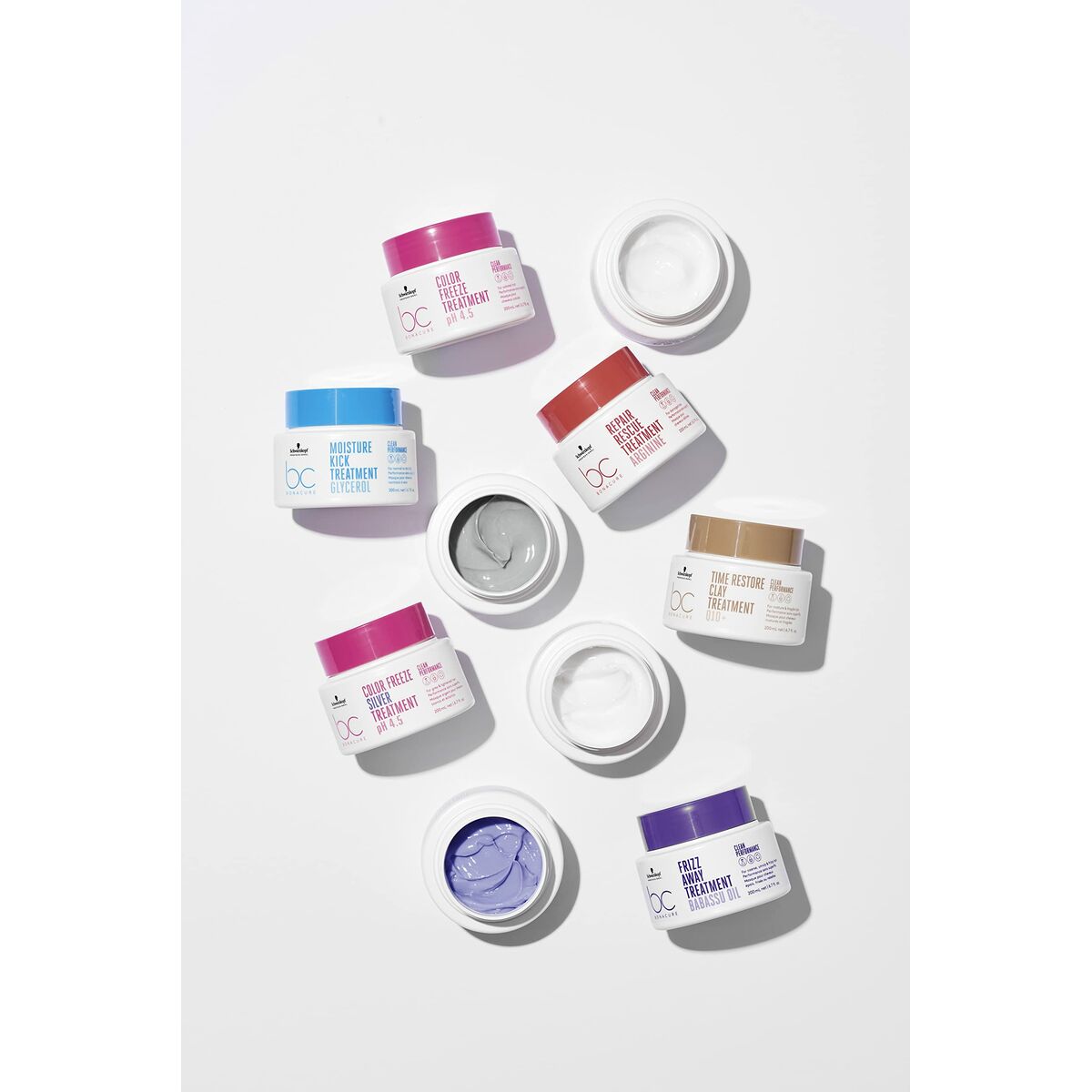 Mask Schwarzkopf BC MOISTURE KICK 200 ml maskeemballage
