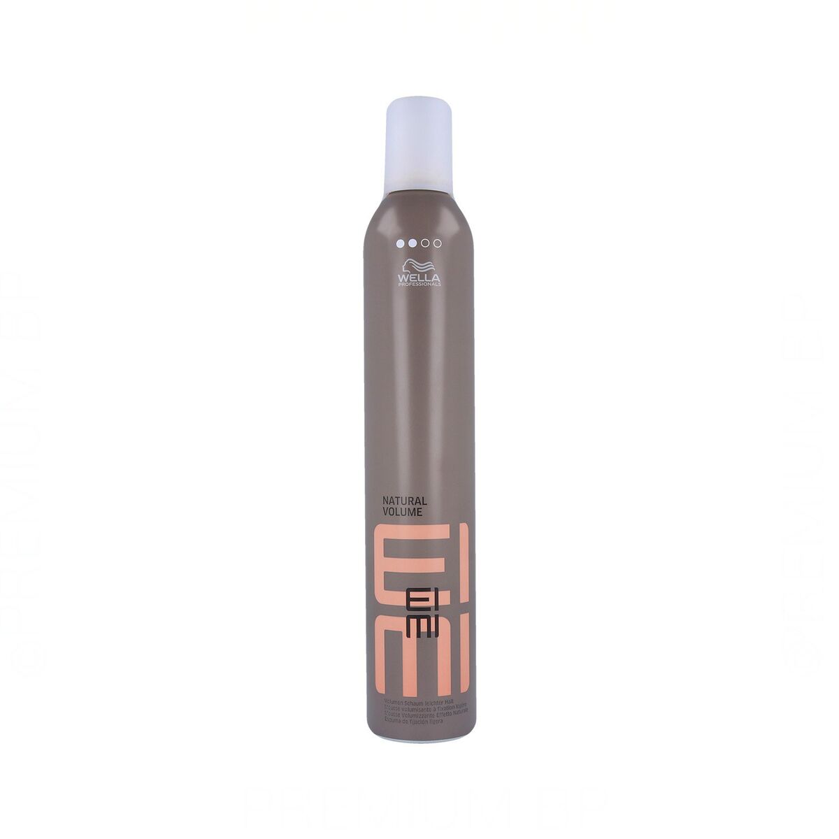 Hold Mousse Wella Eimi Natural Volume 500 ml til kvinder produkt emballage