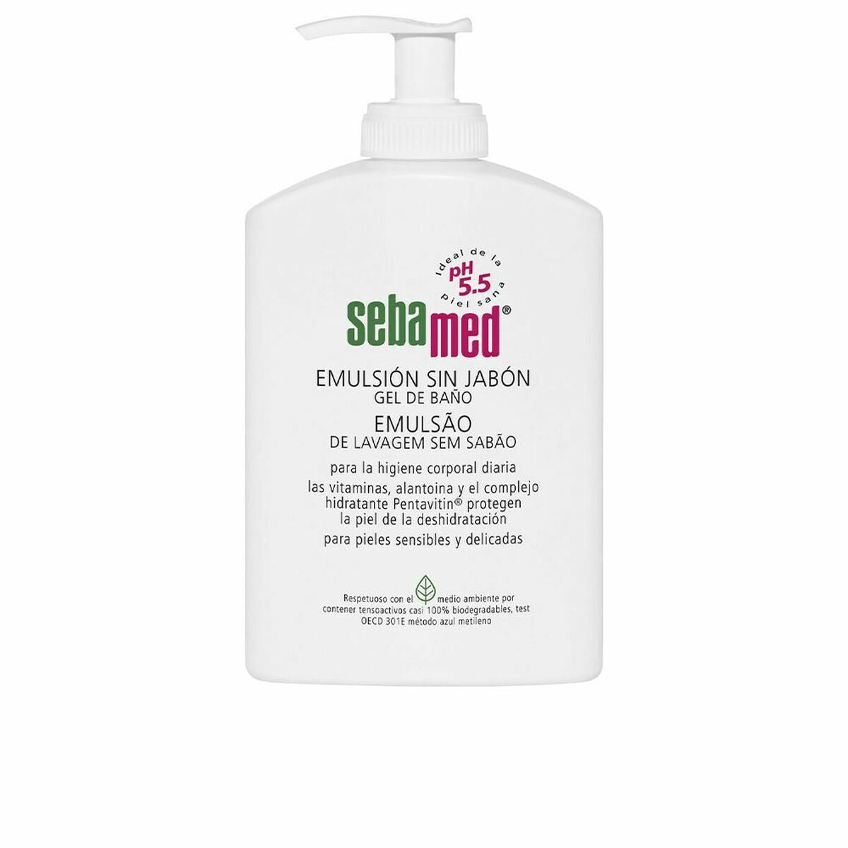 Shower Gel Sebamed Emulsión Sin Jabón 500 ml hudplejeemballage