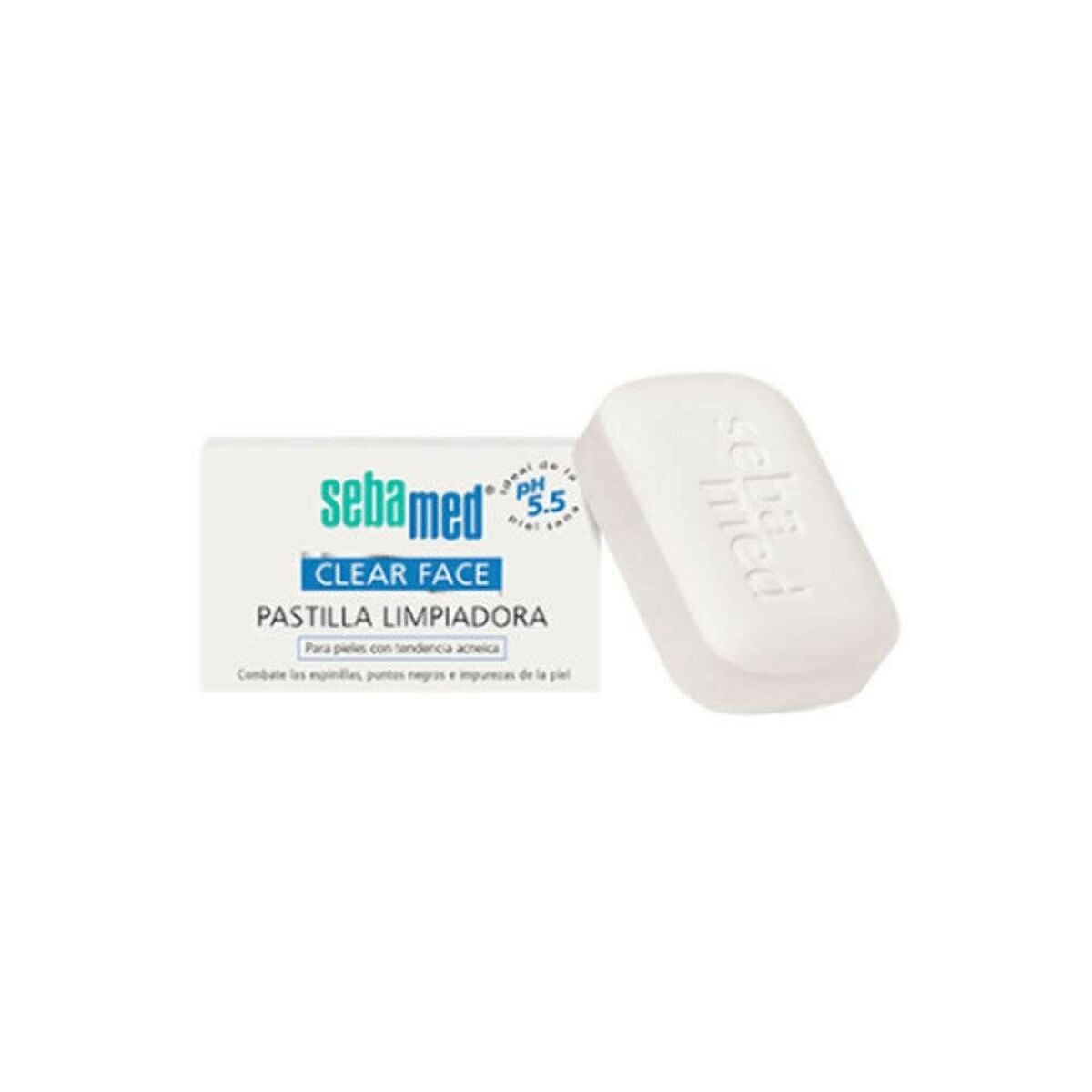 Sæbekage Sebamed Clear Face 100 g Tablet produkt emballage