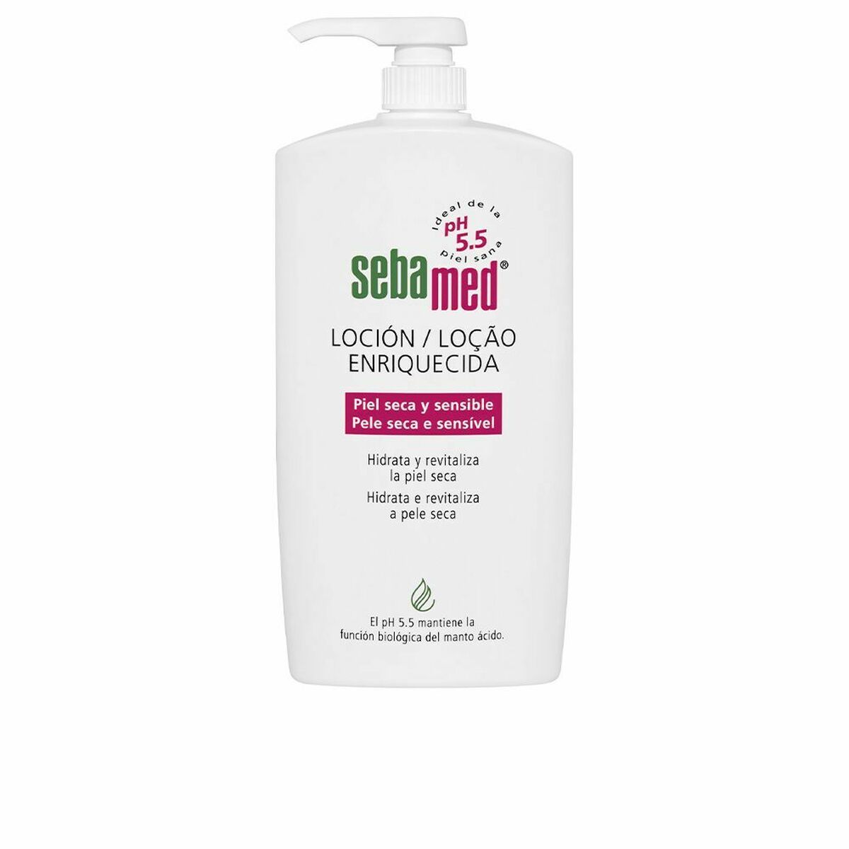 Body Lotion Sebamed Piel Seca Y Sensible 1 L Tør Hud Sensitiv hud hudplejeemballage