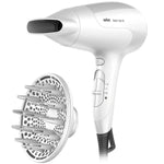 Hårtørrer Braun BRHD385E Hvid 2000 W produktemballage