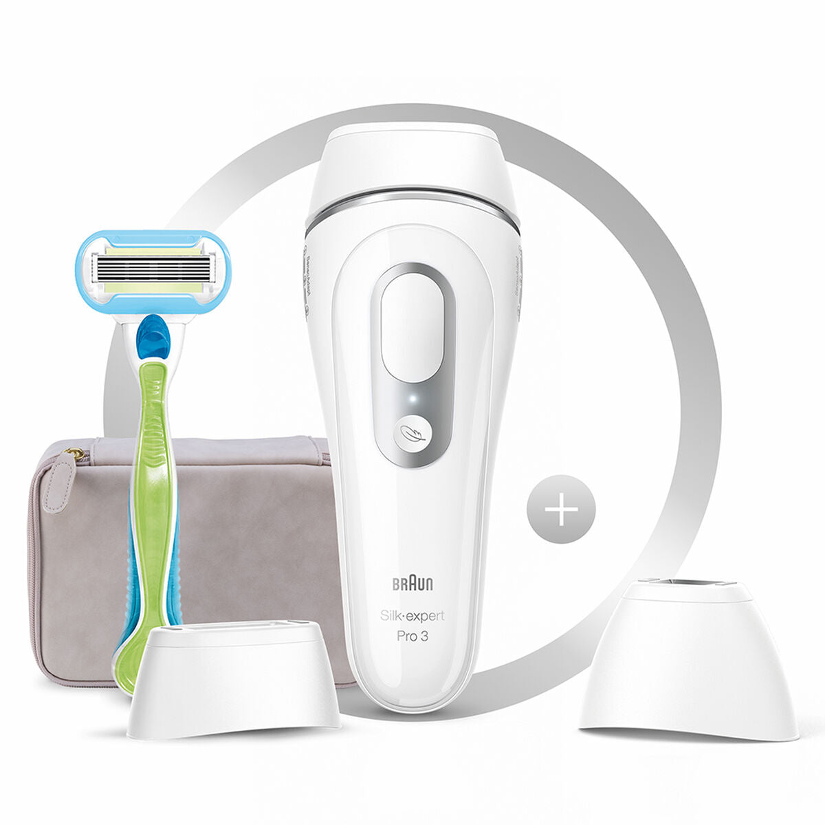 Elektrisk IPL-hårfjerner Braun Silk expert Pro 3 PL3133 produktemballage