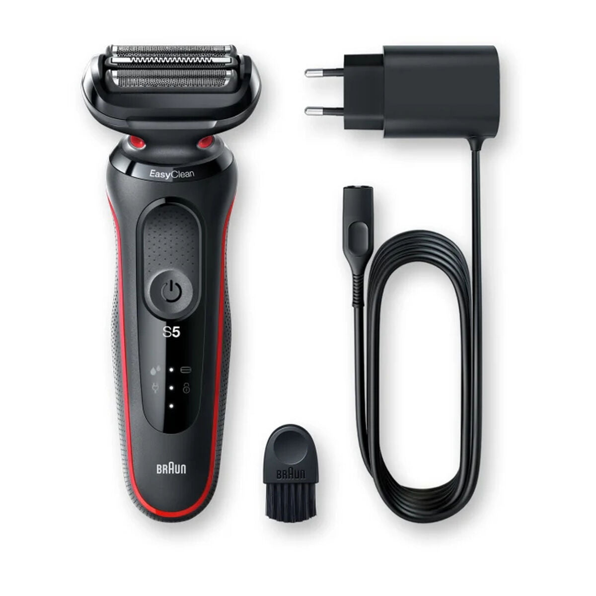 Elektrisk barbermaskine Braun 51-B1000s Rød produktemballage