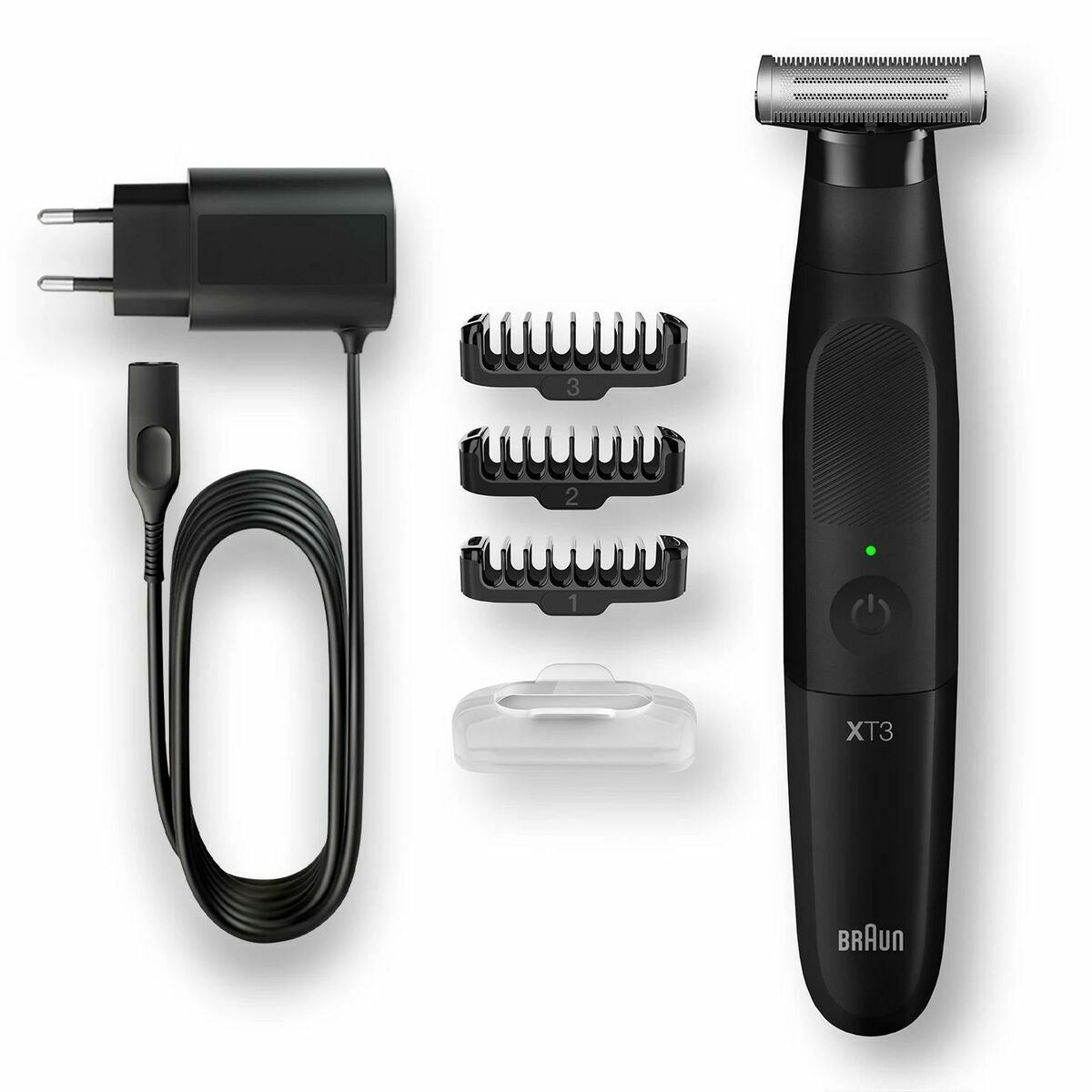 Hårklipper/barbermaskine Braun XT3100 (3 enheder) produktemballage