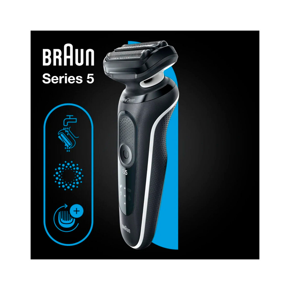 Elektrisk barbermaskine Braun 51-M1000s produktemballage