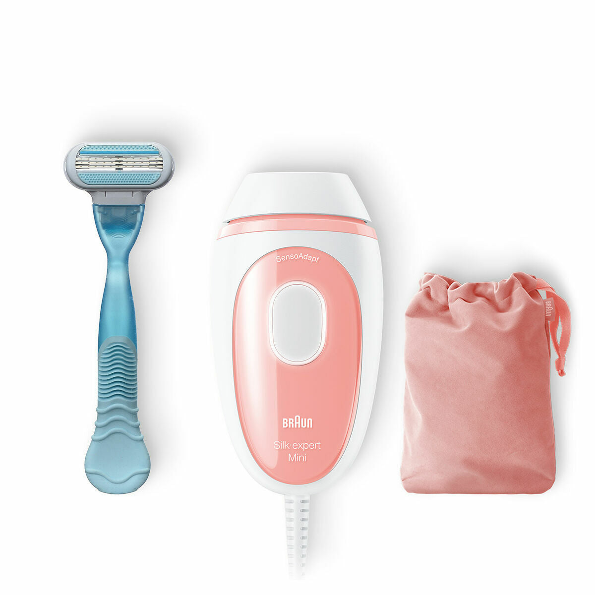 Elektrisk IPL-hårfjerner Braun Silk-ekspert Mini produktemballage