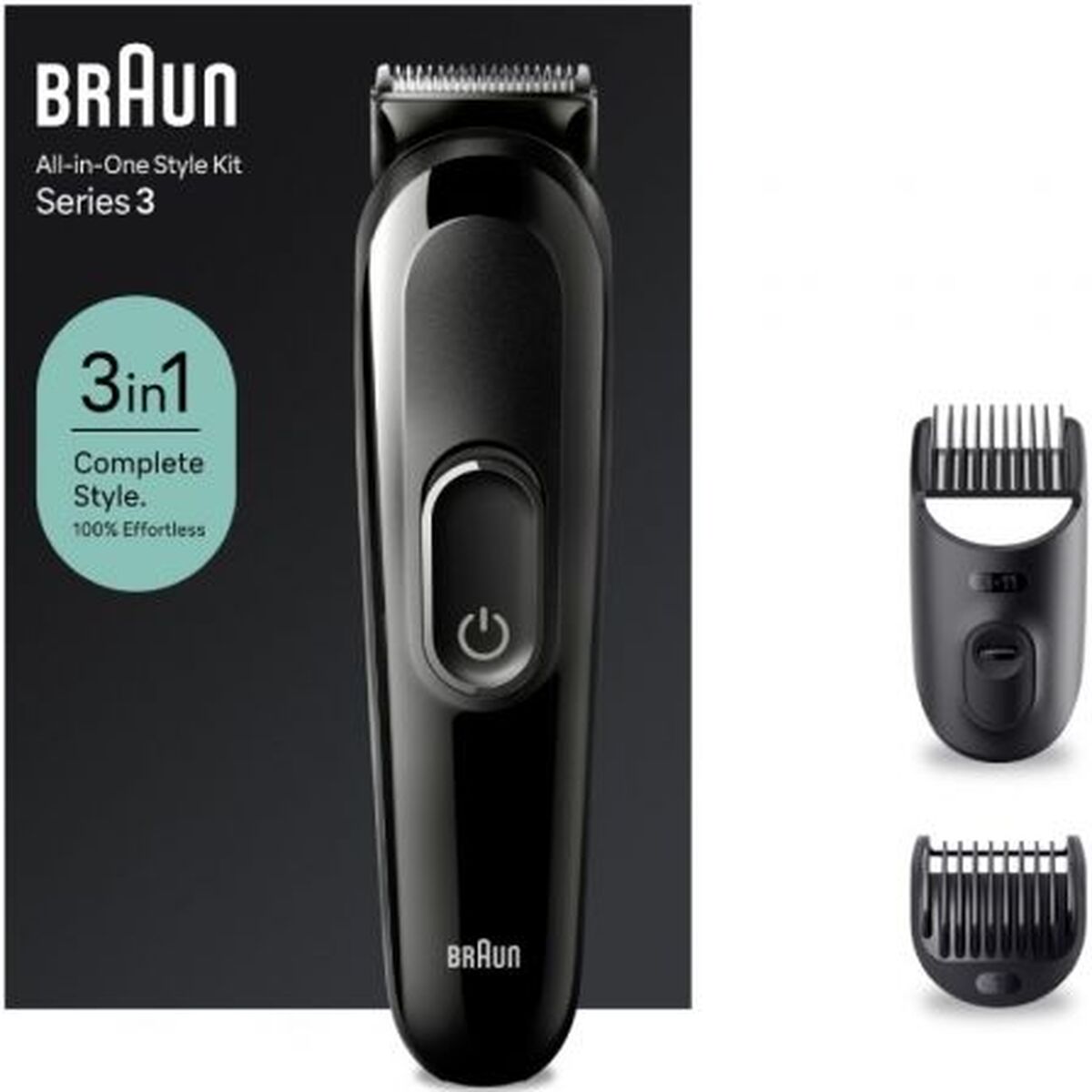 Hårklippere Braun produktemballage