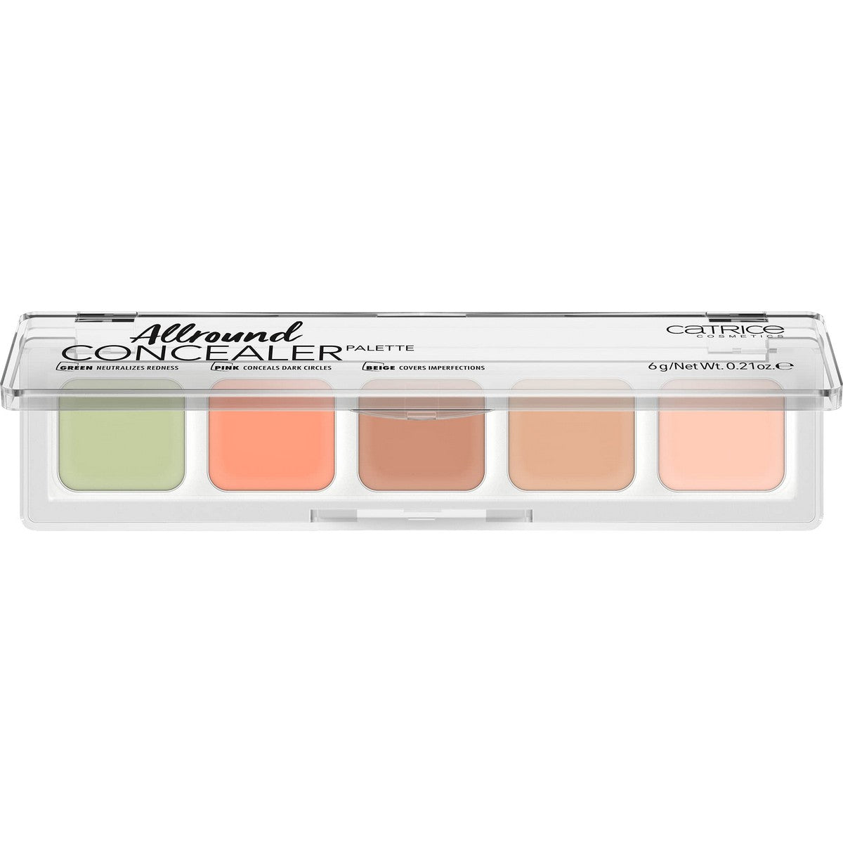 Eye Shadow Palette Catrice Allround Nº 010 6 g makeup emballage