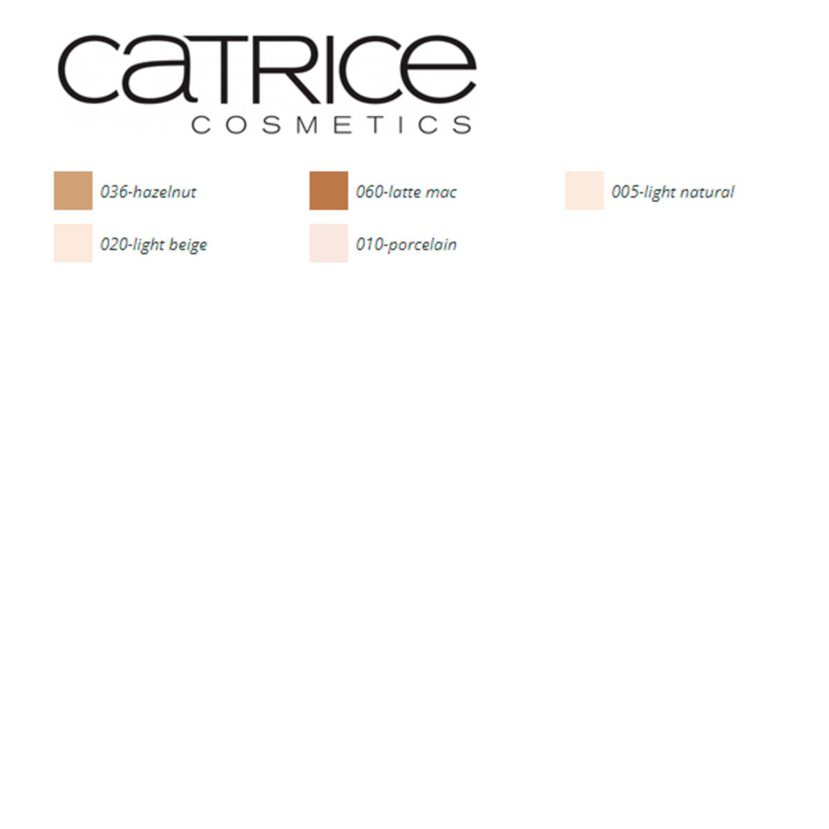 Facial Corrector Liquid Camouflage Catrice (5 ml) produktemballage