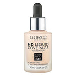 Liquid Make Up Base Hd Liquid Coverage Foundation Catrice makeup emballage