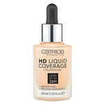 Liquid Make Up Base Hd Liquid Coverage Foundation Catrice makeup emballage