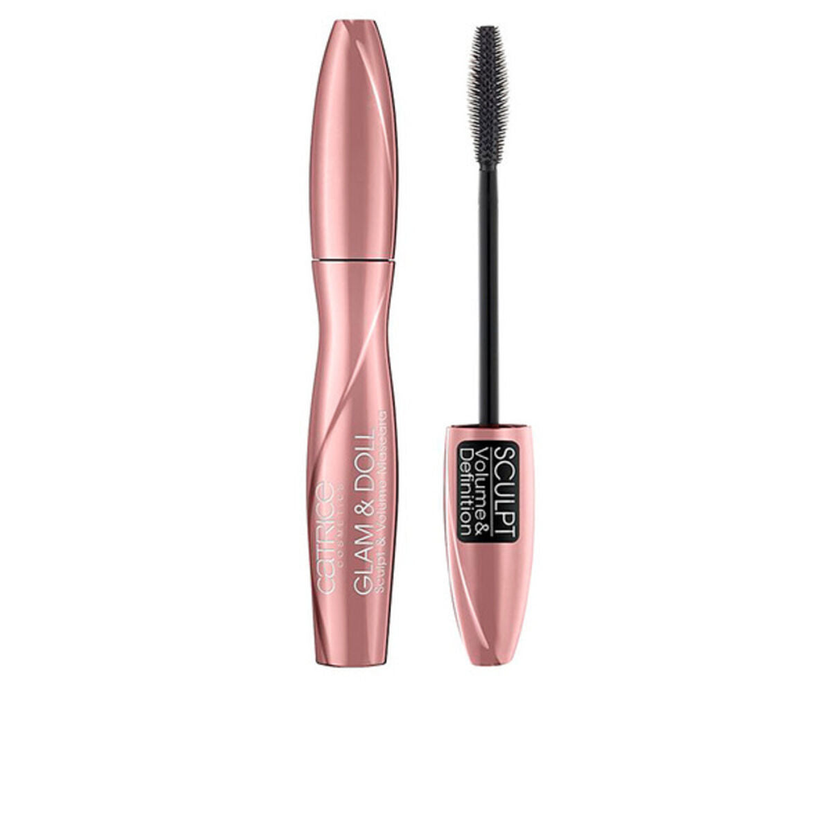 Volume Effect Mascara Catrice Doll Black Nº 010 Nº 010-Sort 9,5 ml 9,5 ml makeup-emballage