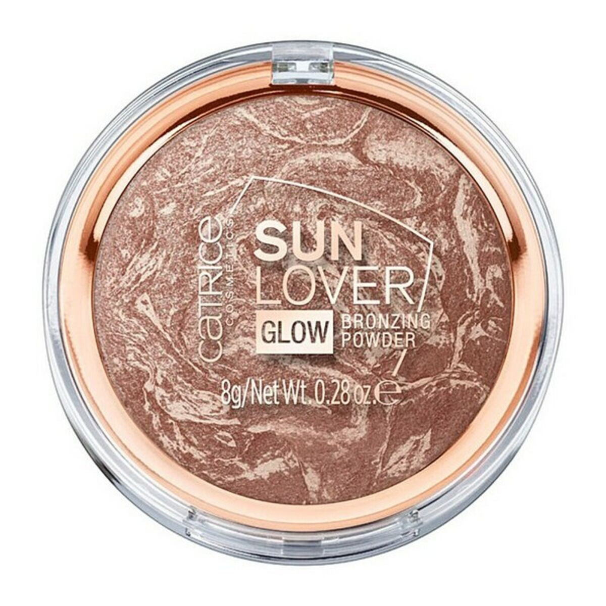 Bronzing Powder Catrice Sun Lover Glow Nº 010-Sun-Kissed Bronze 8 g makeup emballage