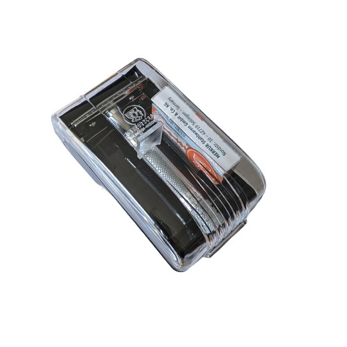 Manuel barbermaskine Merkur Silver for Men produktemballage