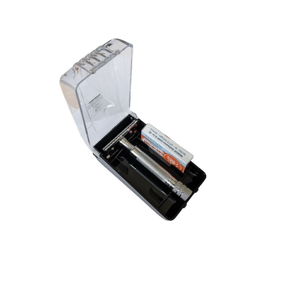 Manuel barbermaskine Merkur Silver for Men produktemballage