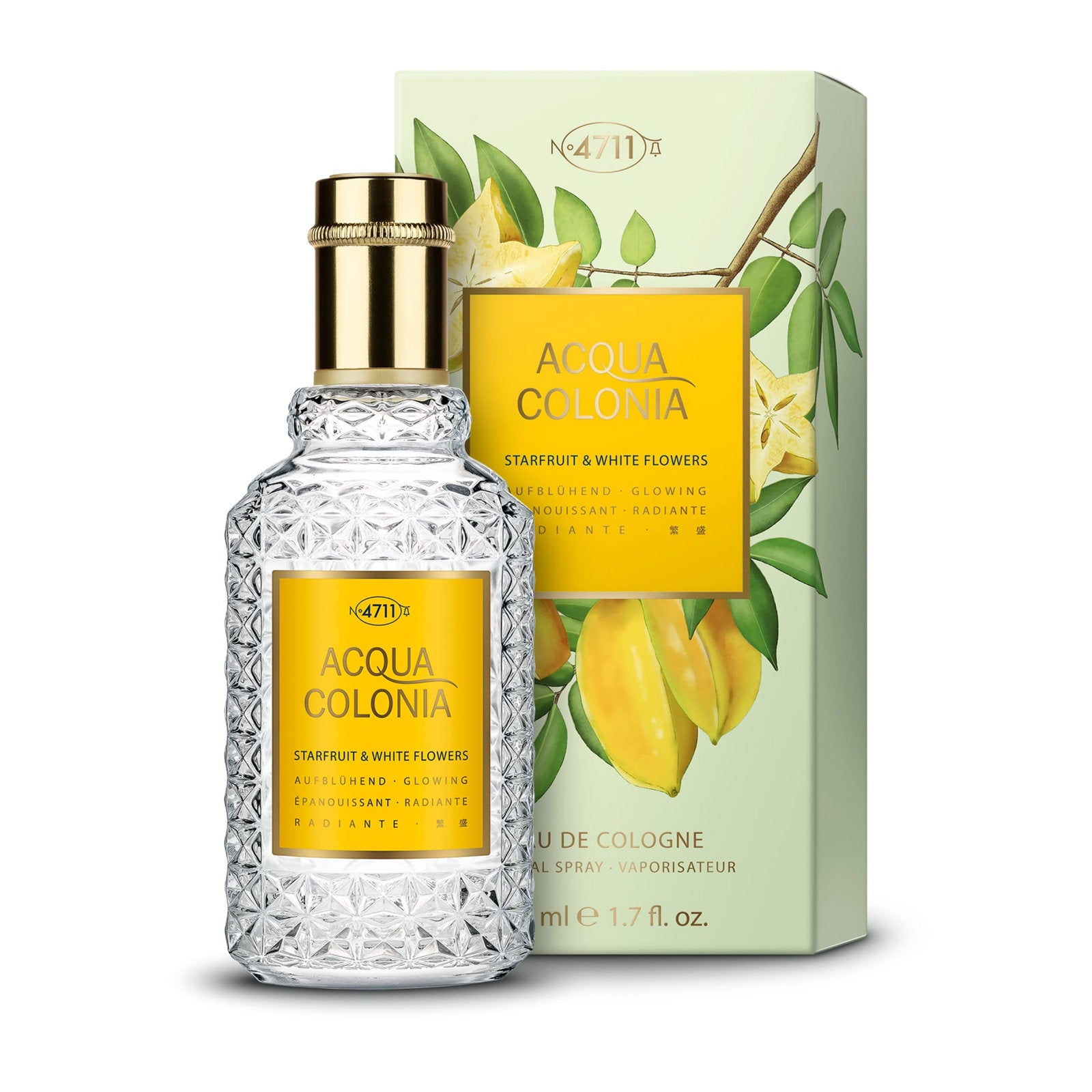 4711, Acqua Colonia Starfruit & White Flowers, Eau De Cologne, Unisex, 50 ml