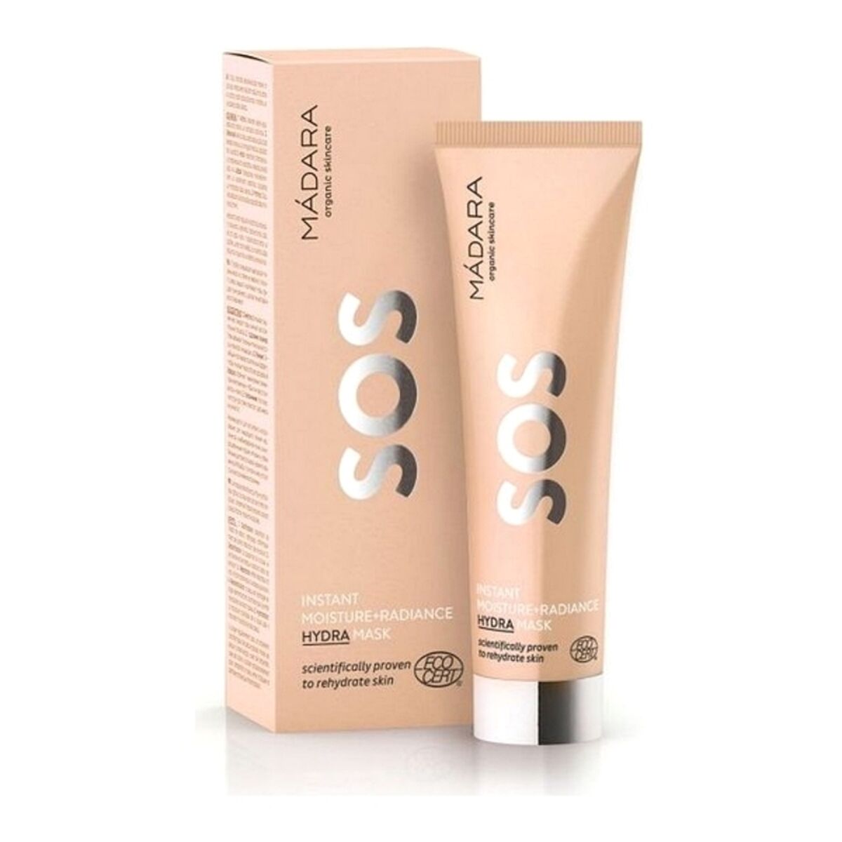 Moisturizing Facial Mask Mádara Sos 60 ml Highlighter maske emballage
