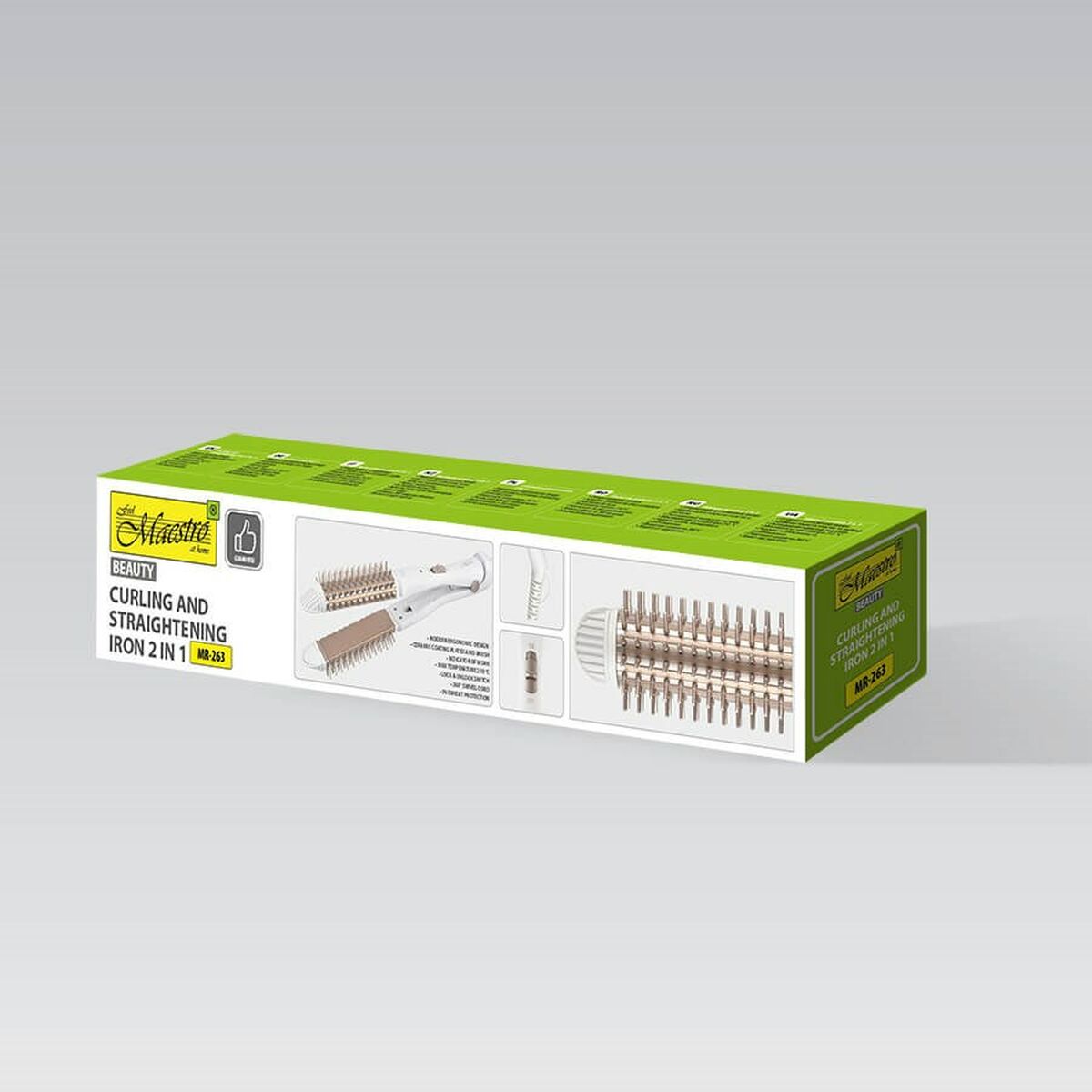 Hair Straightener Feel Maestro MR-263 produktemballage