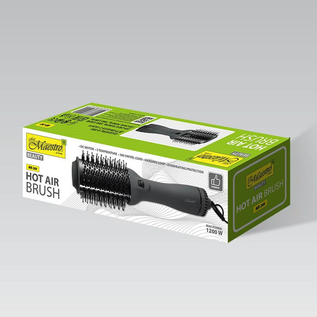 Krølletang Feel Maestro MR-260 1200 W produktemballage