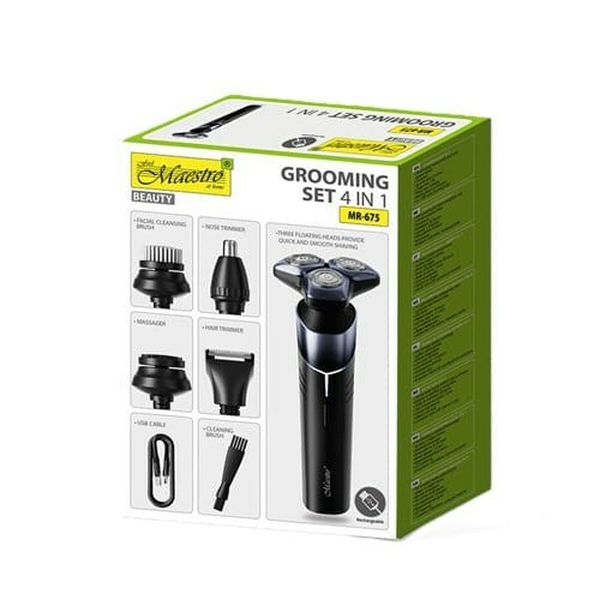 Hårklippere Feel Maestro MR-675 produktemballage