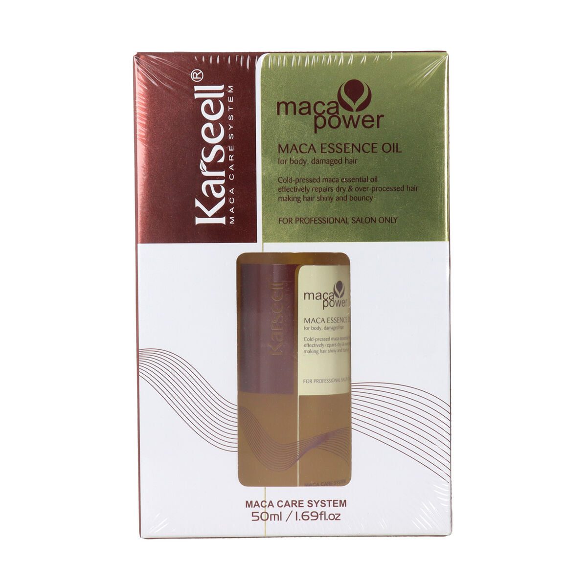Permanent Dye Karseell MACA ESSENCE 50 ml produktemballage