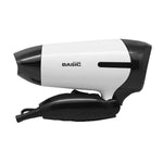 Foldbar hårtørrer Basic Home 1000 W produktemballage