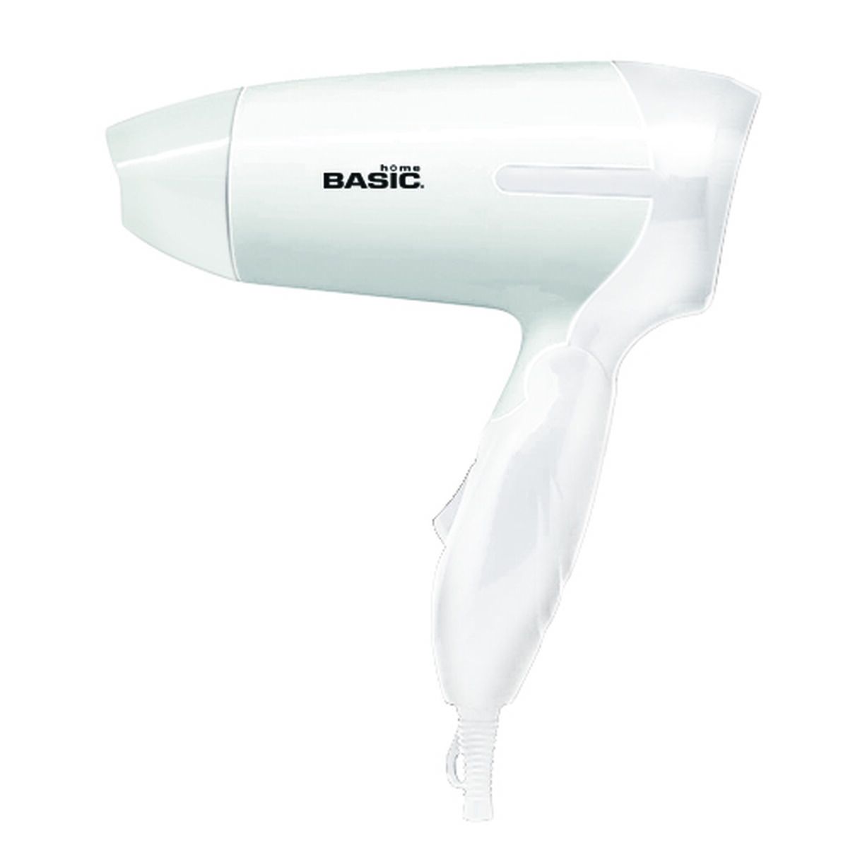 Foldbar hårtørrer Basic Home 1000 W produktemballage