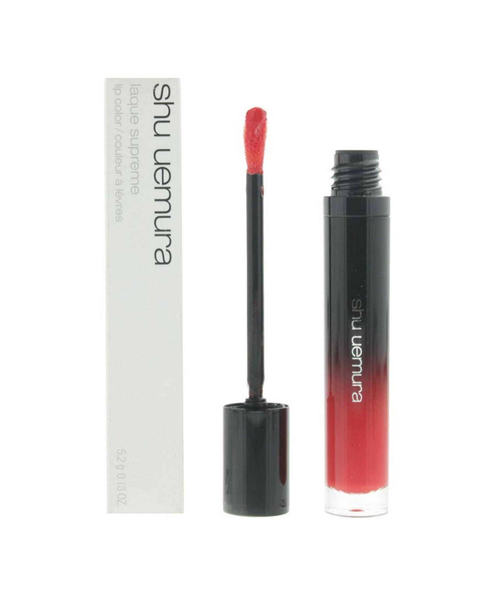 Shu Uemura, Laque Supreme, Lacquer-like, Lip Gloss, OR01, Ruby Orange, 5.2 g