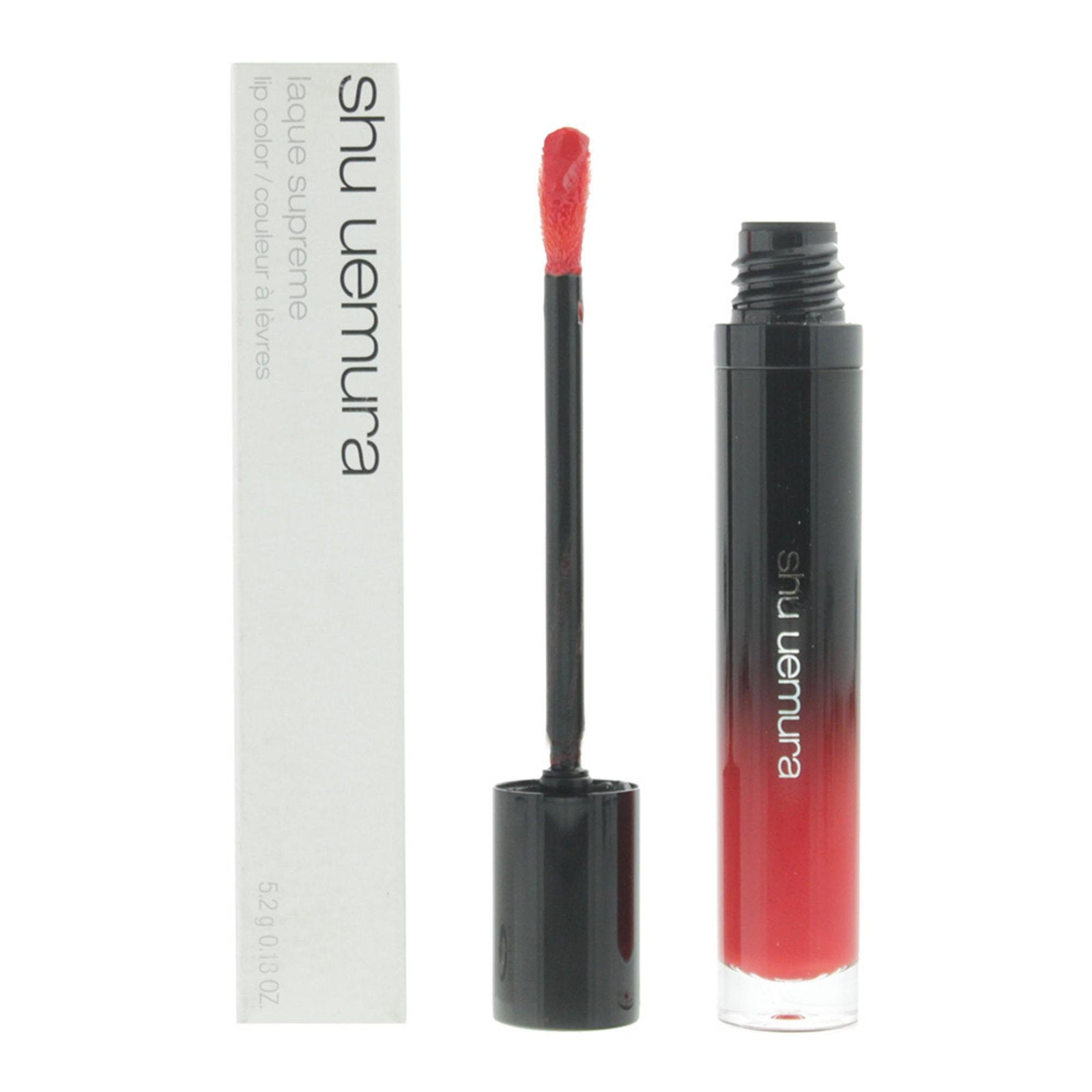 Shu Uemura, Laque Supreme, Lacquer-like, Lip Gloss, OR01, Ruby Orange, 5.2 g