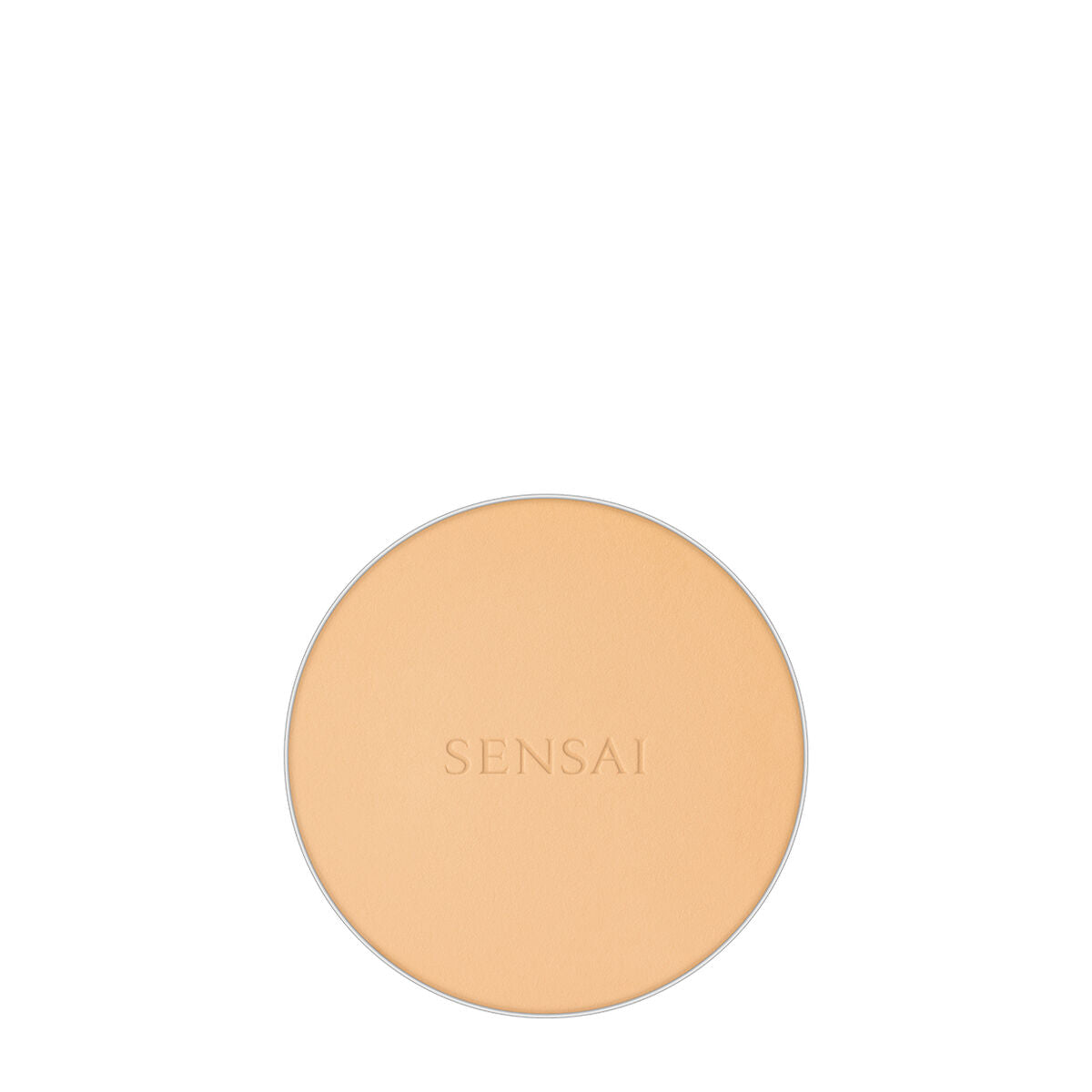 Powder Make-up Base Sensai Total Finish Nº TF202 Blød beige Spf 10 11 g Refill makeup emballage