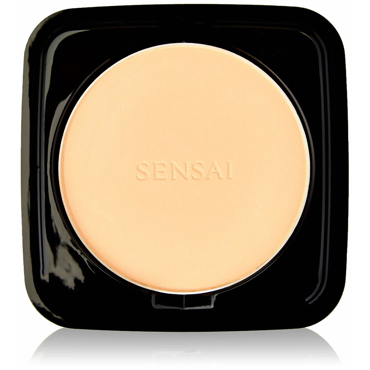 Powder Make-up Base Sensai Total Finish Nº TF202 Blød beige Spf 10 11 g Refill makeup emballage