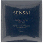 Powder Make-up Base Sensai Total Finish Nº TF203 Naturlig beige Spf 10 11 g Refill makeup emballage