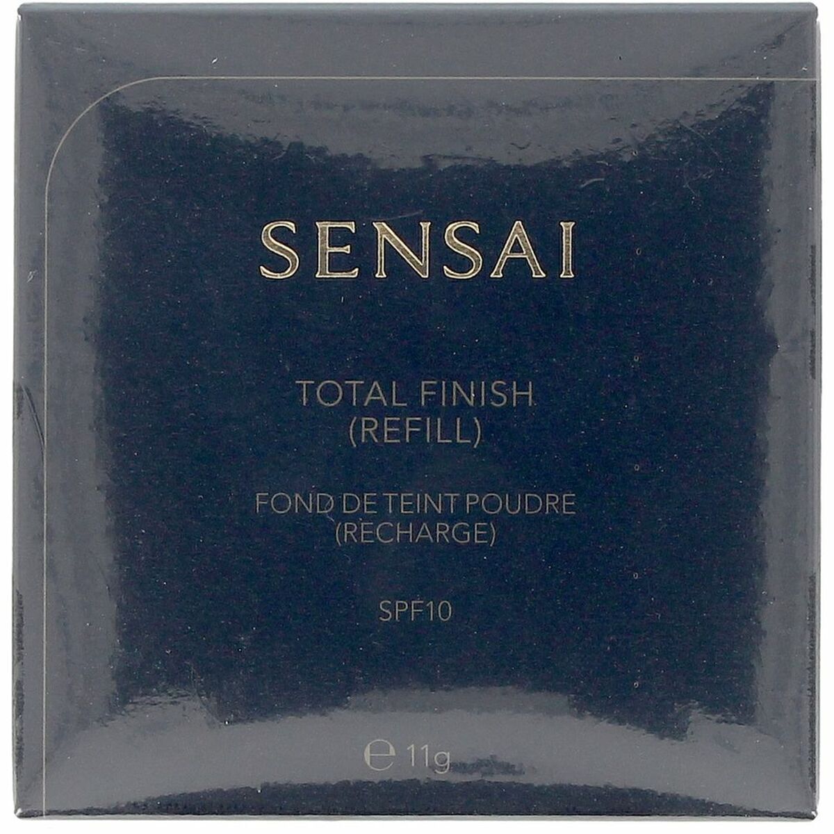 Powder Make-up Base Sensai Total Finish Nº TF203 Naturlig beige Spf 10 11 g Refill makeup emballage