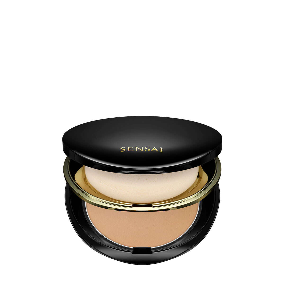 Powder Make-up Base Sensai Total Finish Nº TF204,5 Amber beige Tf204.5-Amber Beige Spf 10 11 g Refill makeup emballage