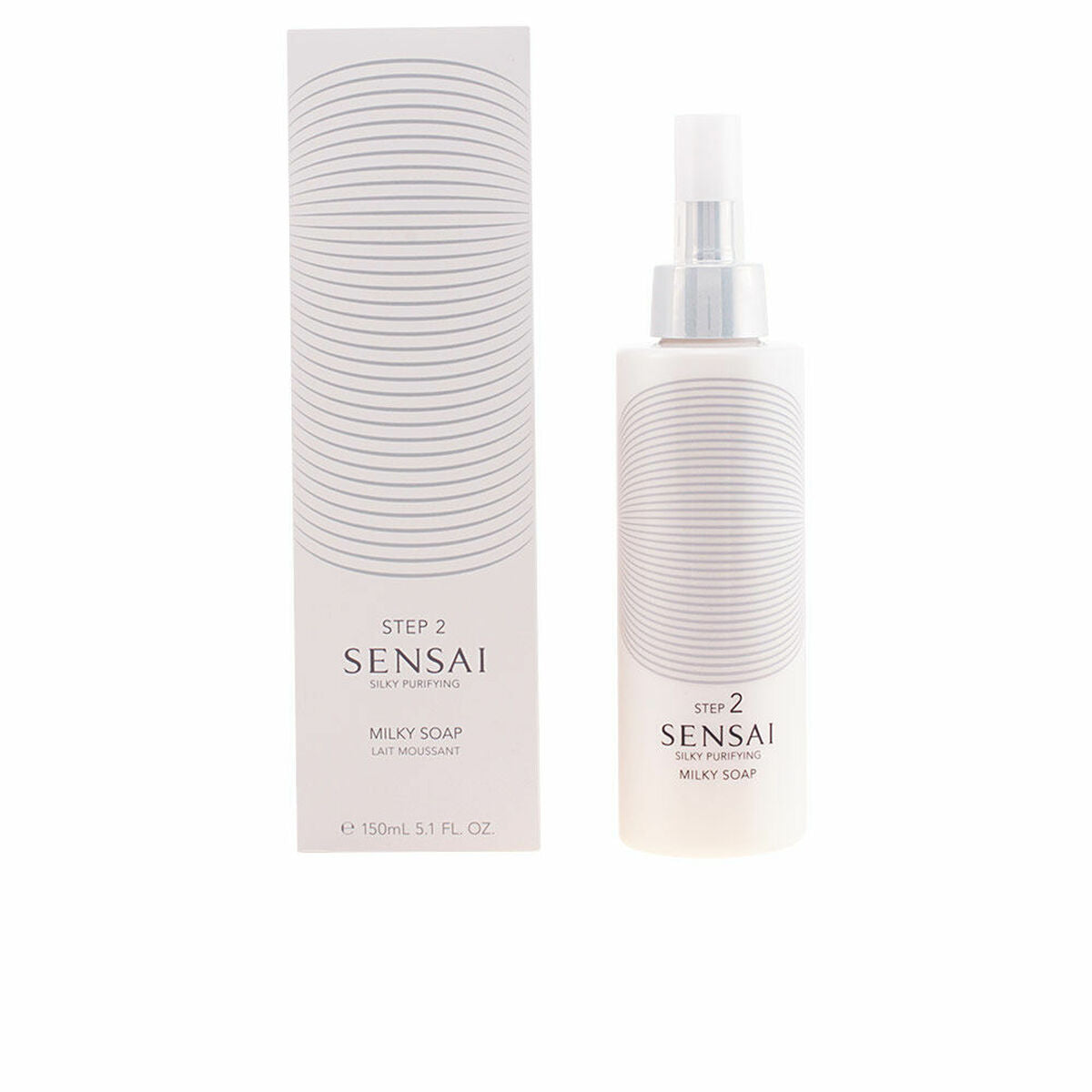 Fugtgivende sæbe Kanebo Sensai Silky 150 ml Silky finish Cleaner til kvinder produktemballage