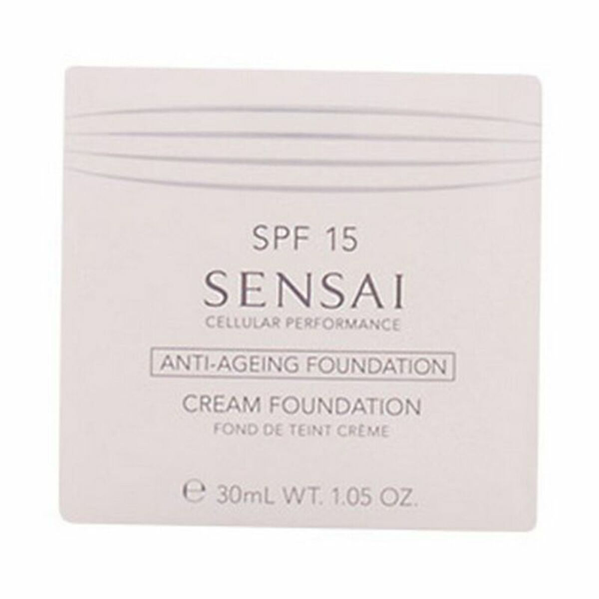 Fluid Foundation Make-up Kanebo Spf 15 30 ml makeup emballage
