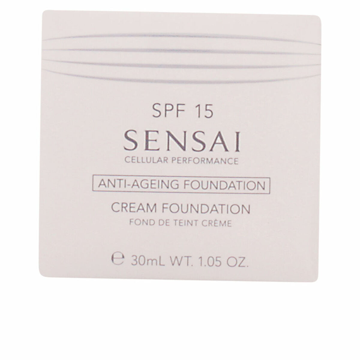 Fluid Foundation Make-up Kanebo Spf 15 30 ml makeup emballage