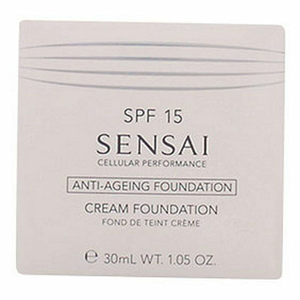 Fluid Foundation Make-up Kanebo Sensai Cp cf 25 Cf25-Topaz Beige Spf 15 30 ml makeup emballage