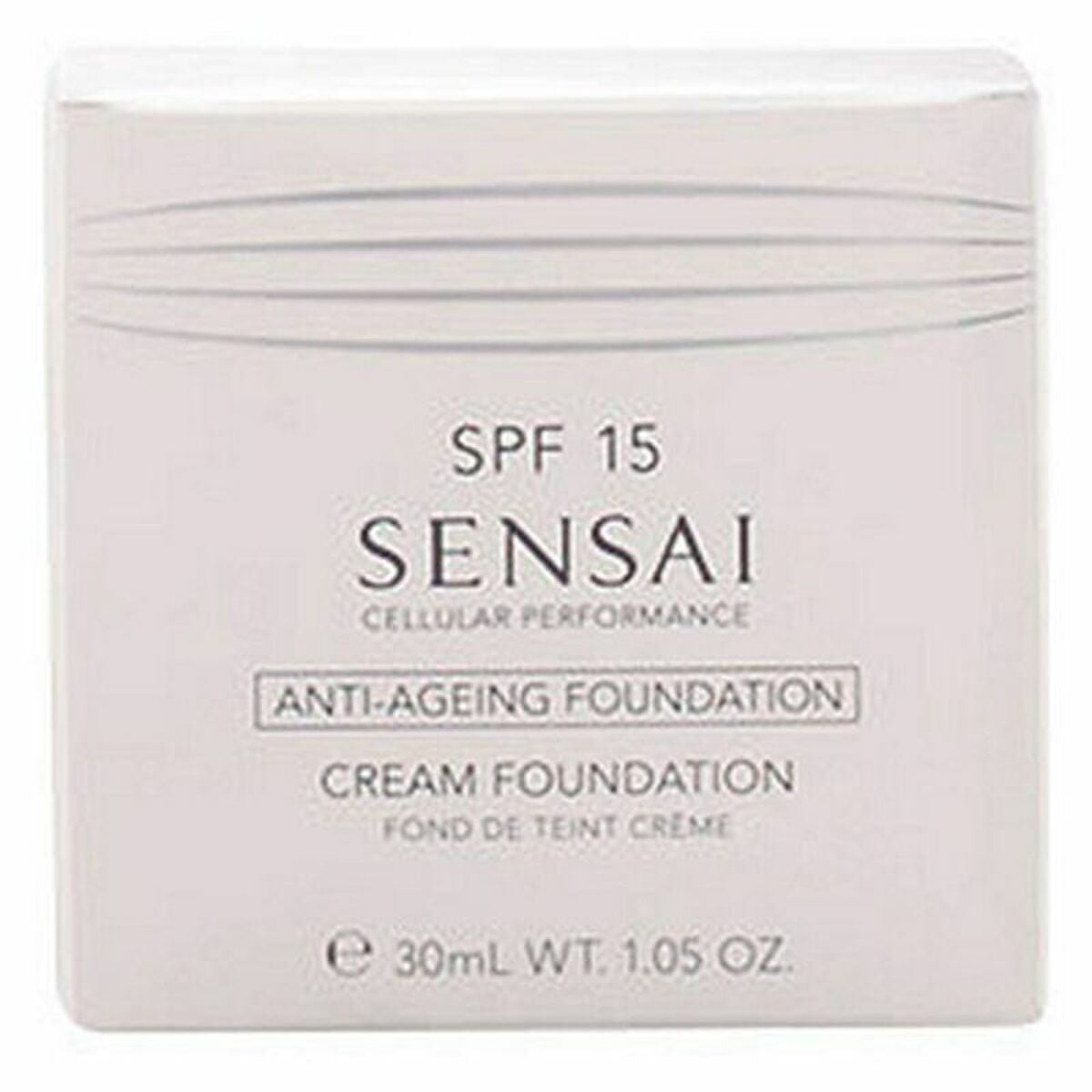 Fluid Foundation Make-up Kanebo Sensai Cp cf 25 Cf25-Topaz Beige Spf 15 30 ml makeup emballage