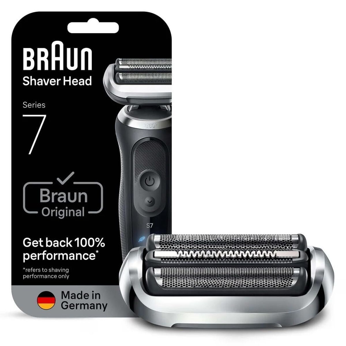 Udskiftningshoved Braun produktemballage