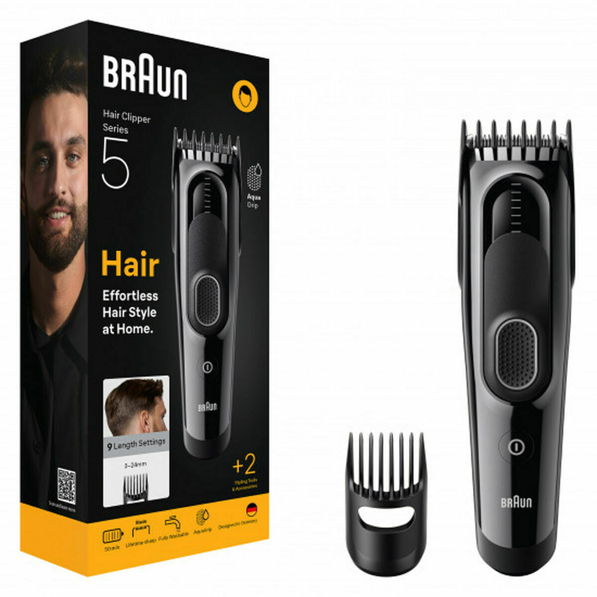 Hårklippere Braun HC5510 S5 produktemballage