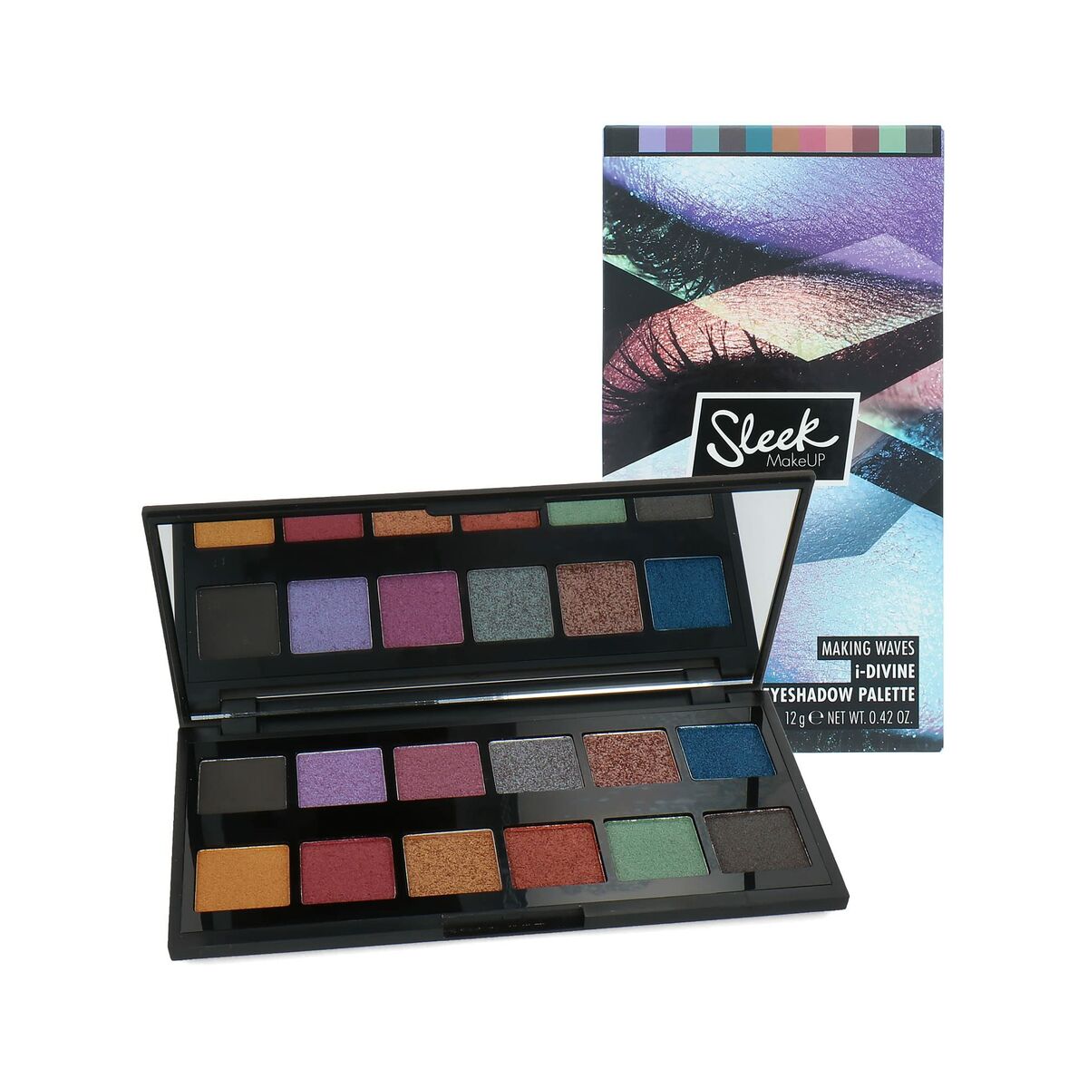 Øjenskyggepalette Slank i-Divine Making Waves (1 enhed) makeup-emballage